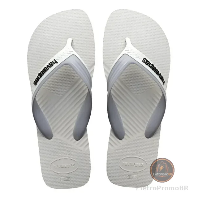 Chinelo Masculino Havaianas Casual Dual Tiras Largas Macio