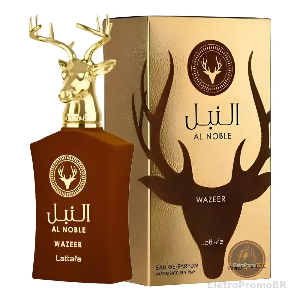 Perfume Wazeer Al Noble Lattafa Árabe Edp 100ml