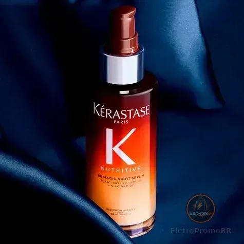 Sérum de Noite Mágica Nutritivo Kérastase Nutritive 8H - Sérum de Nutrição para Cabelo Seco | 90ml |