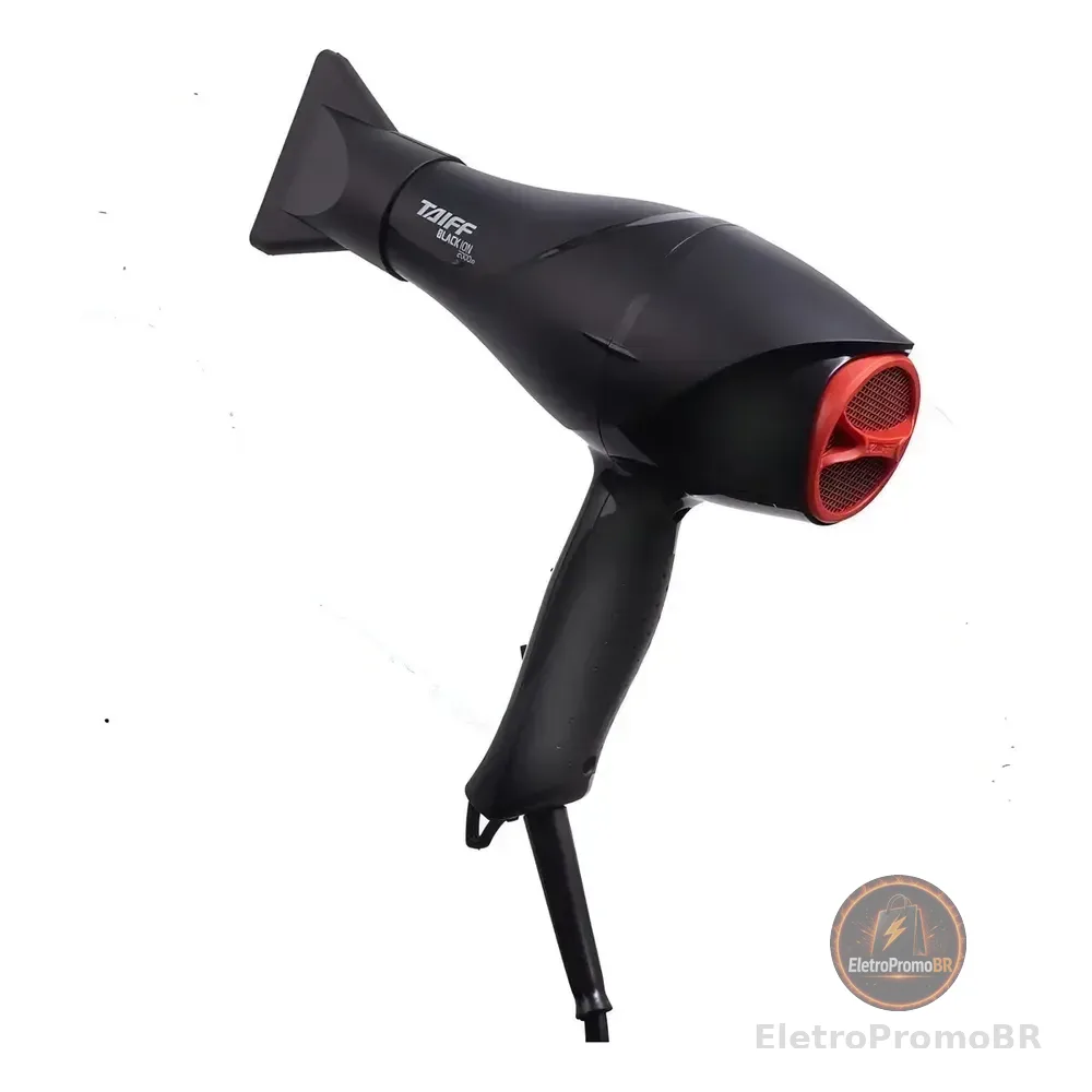 Taiff Black Ion Secador De Cabelo Profissional 2000w Cor Preto