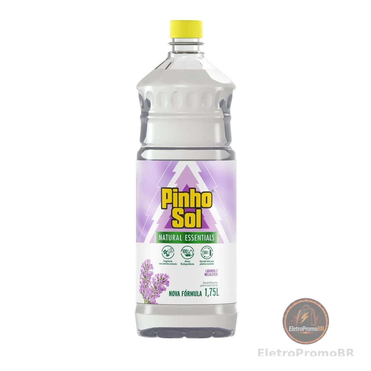 Pinho Sol Desinfetante Naturals Lavanda E Melaleuca 1 75L