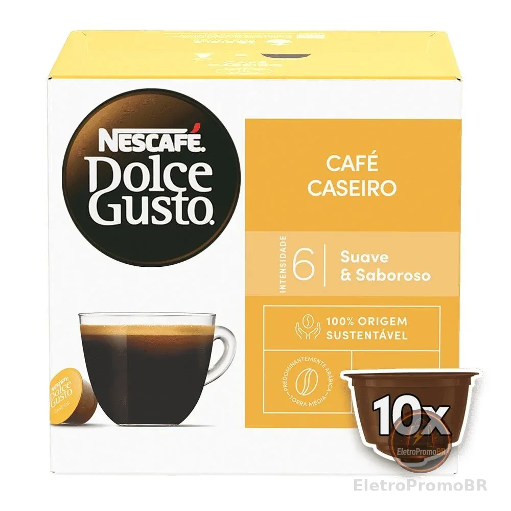 NESCAFÉ DOLCE GUSTO Café Caseiro 10 cápsulas