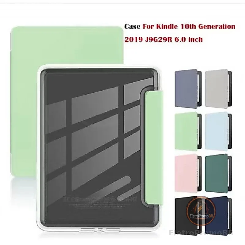 W.BILL Capa de acrílico Kindle para Kindle 658 10 Geração J9G29R 2019 6 polegadas