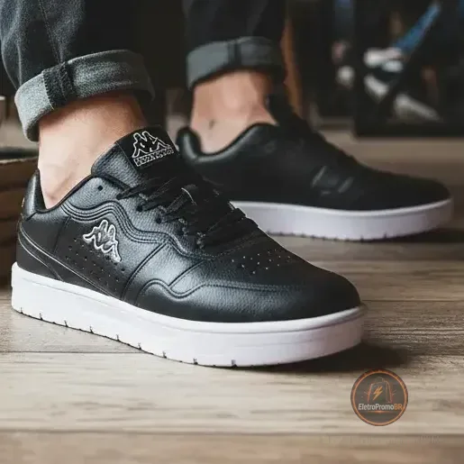 Tênis Casual Kappa Zenit Masculino Unissex Conforto