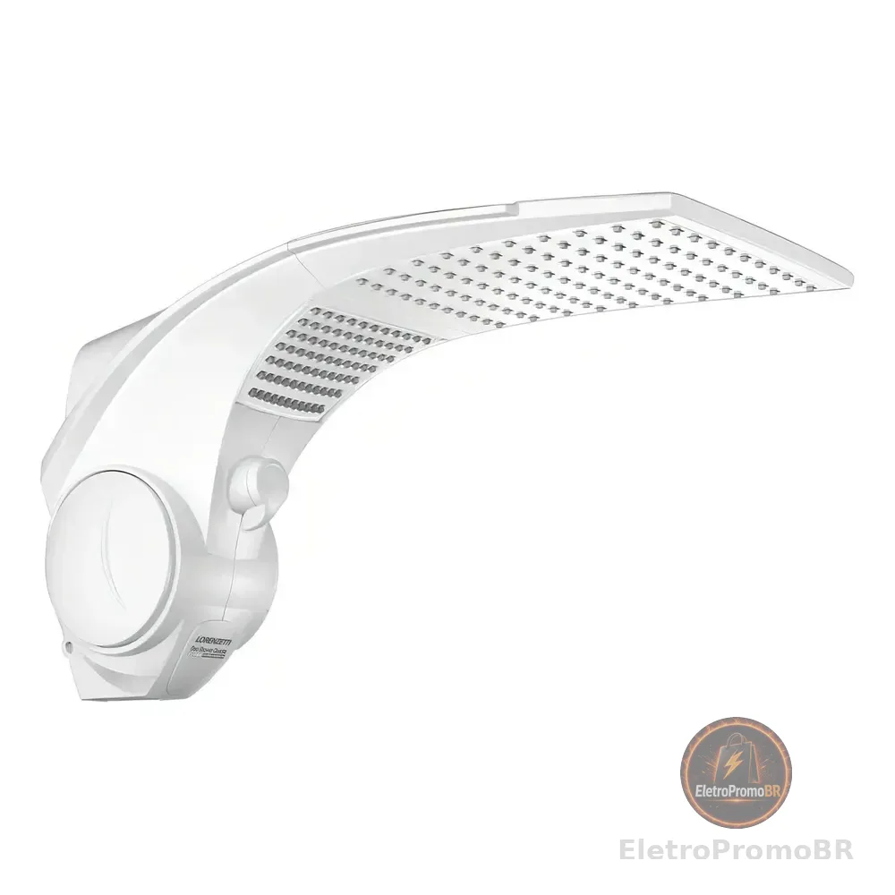 Chuveiro Ducha Lorenzetti Duo Shower Quadra Multitemperaturas Branco 6800w 220voltagem