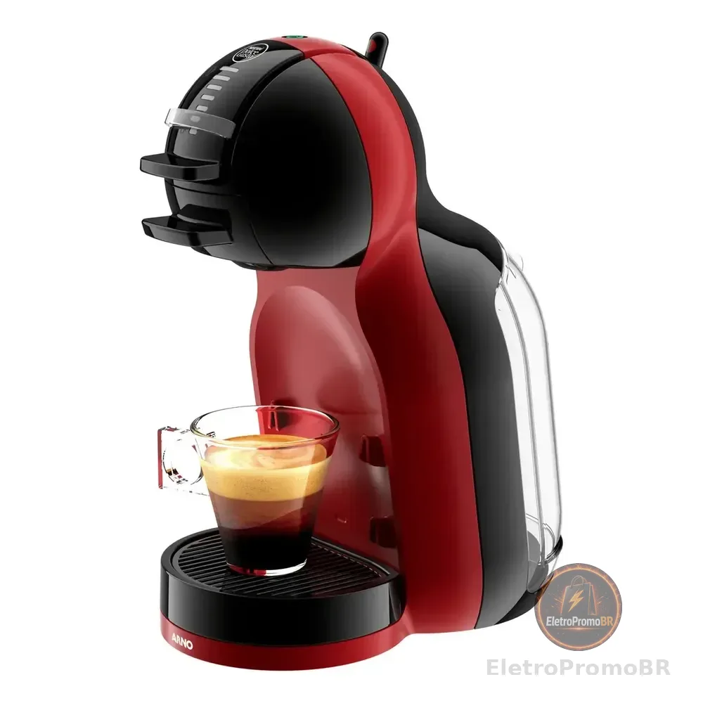 Cafeteira Nescafé Dolce Gusto Mini Me Vermelha E Preta Vermelho/preto 220v