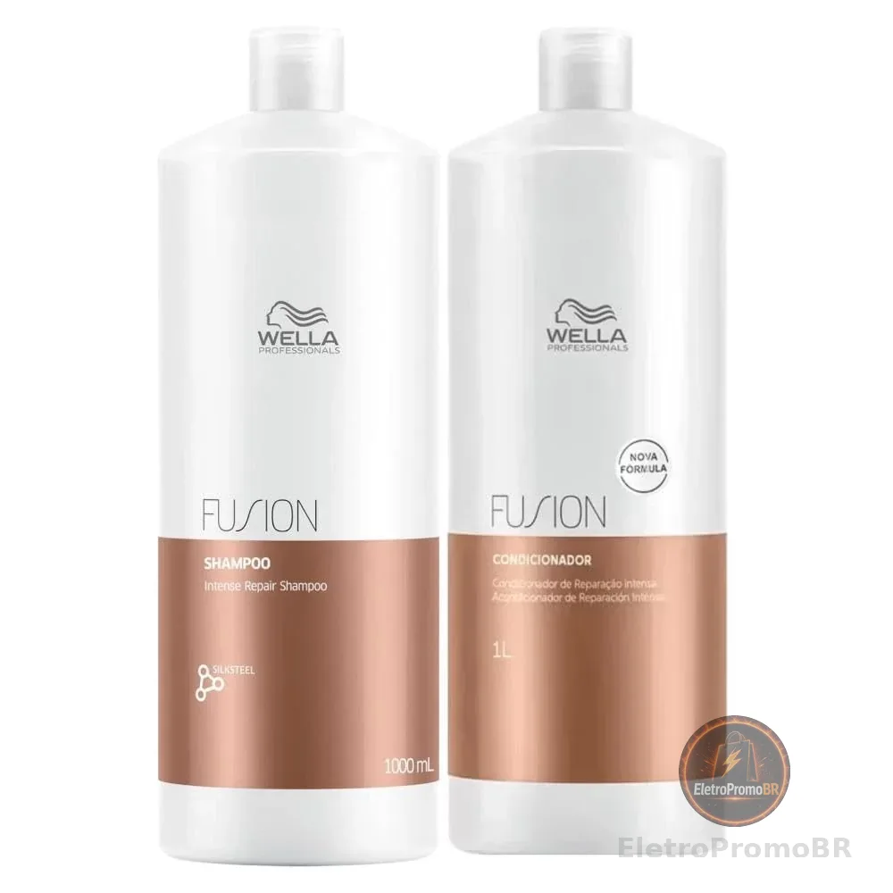Kit Wella Fusion Intense Repair Shampoo e Condicionador 1 L