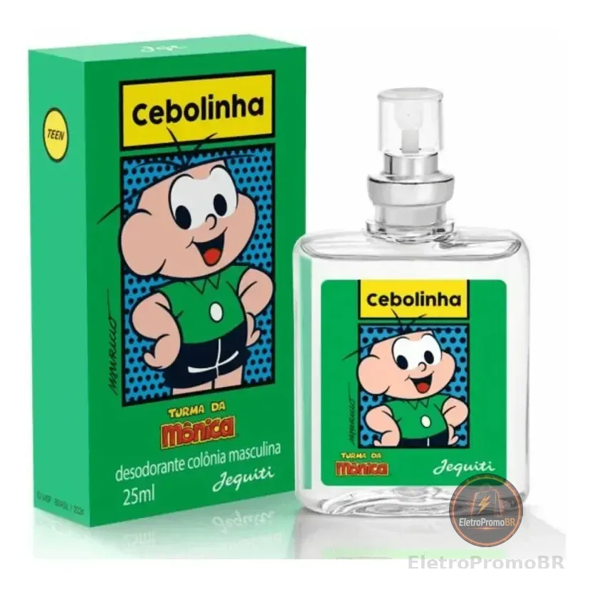 Perfume Colônia Cebolinha 25ml Jequiti Turma Da Mônica