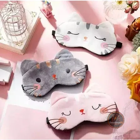 Máscara De Dormir Tapa Olhos Descanso Gato Gatinho Para Adultos e Crianças - Gat
