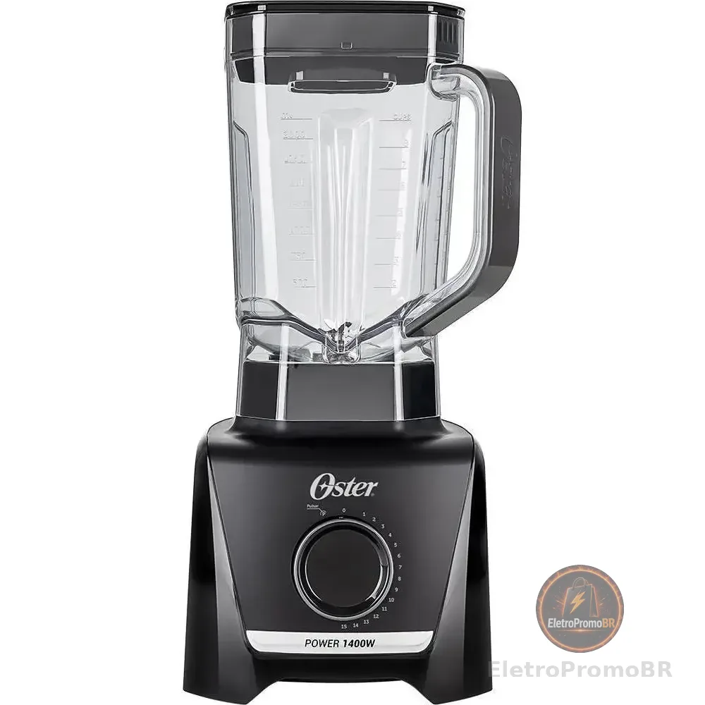 Liquidificador Oster Oliq610 1400w Full 3,2l Cor Preto 127v
