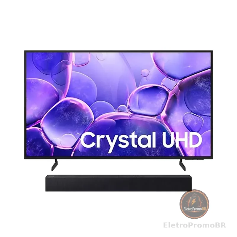 Samsung Smart TV 50” Crystal UHD 4K U8100F 2025 + Soundbar HW-B400F/ZD
