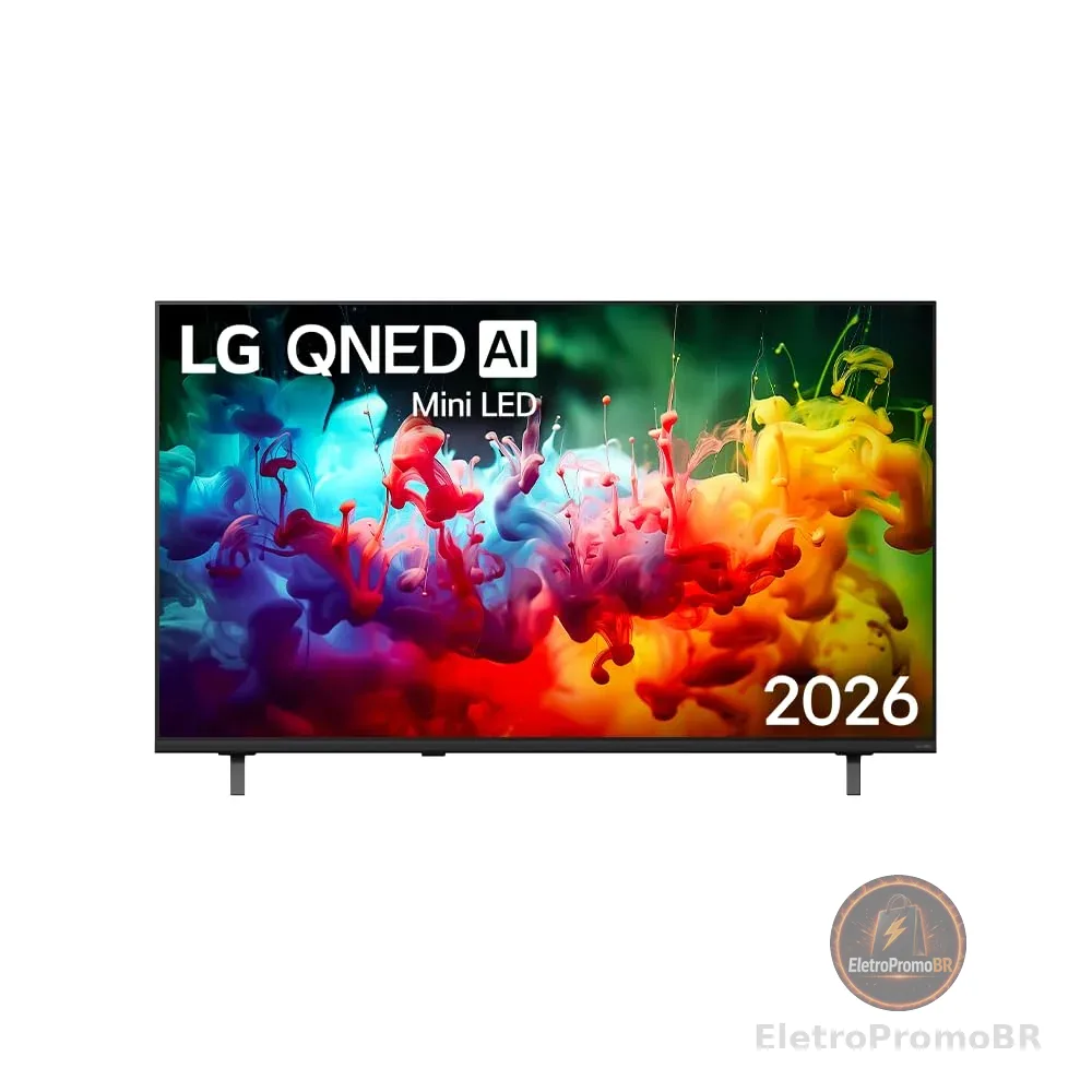 Smart TV LG QNED Mini LED AI 4K QNED70 75 polegadas 202