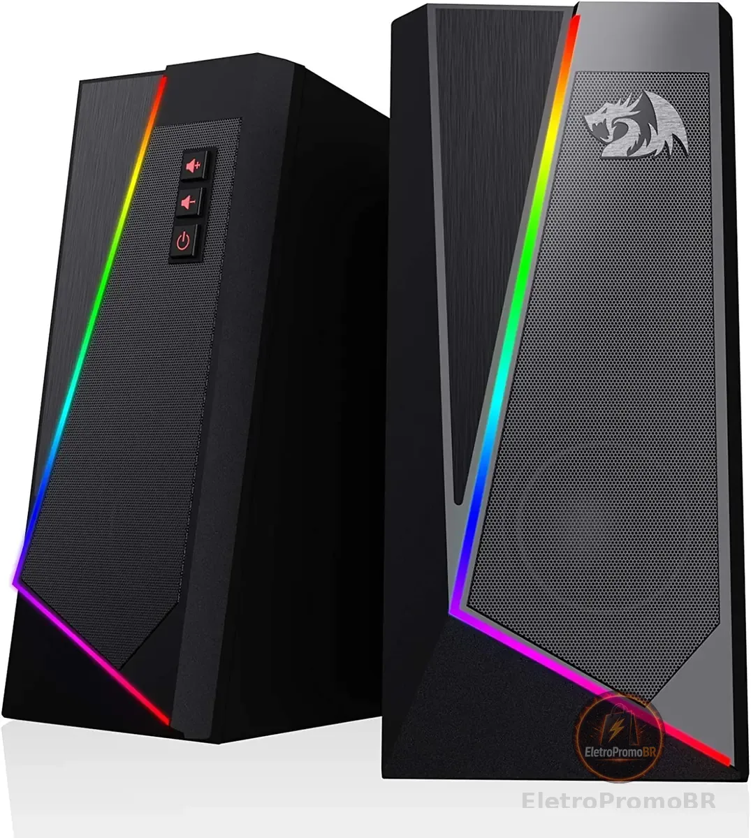 Caixa de som Redragon Anvil RGB Preto