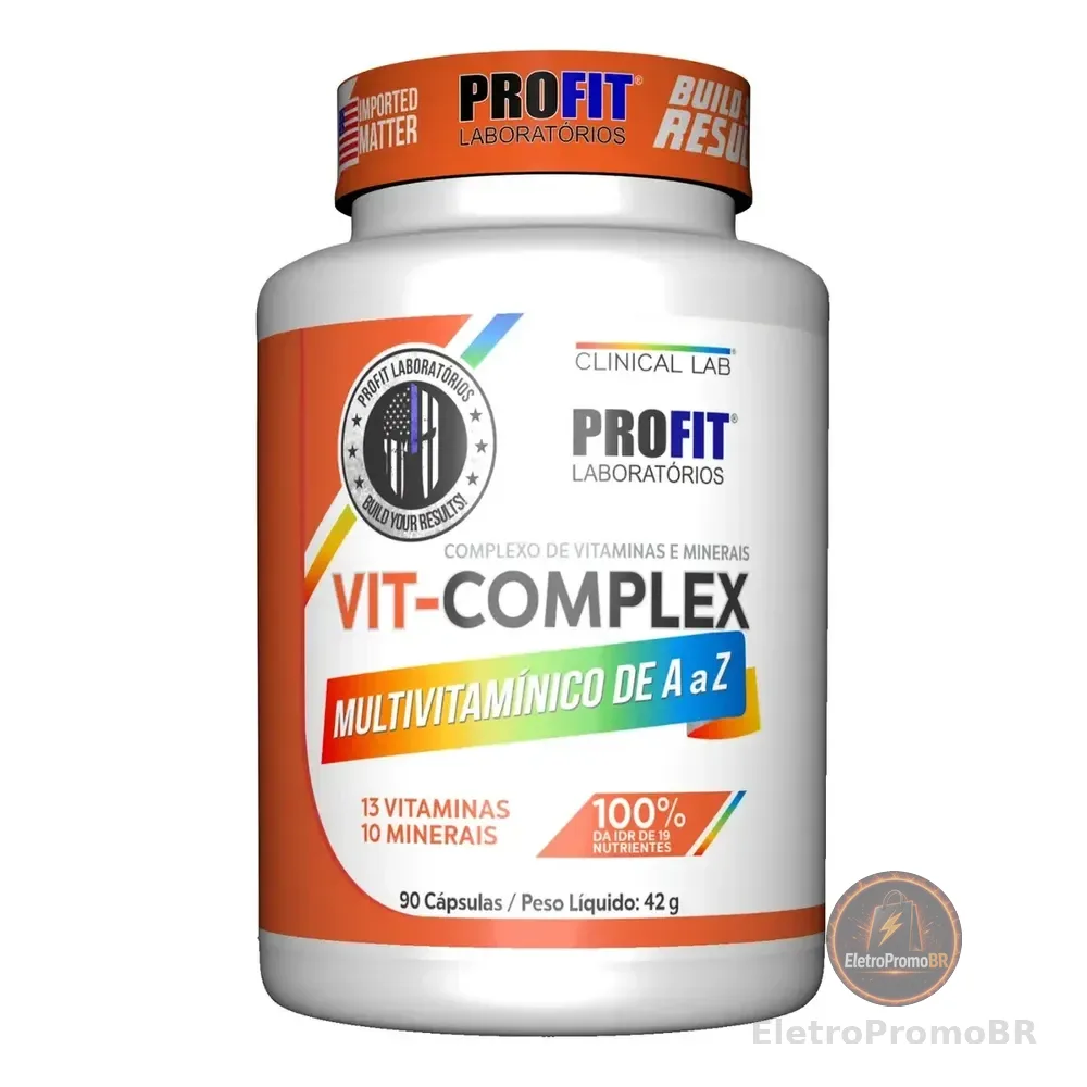 Multivitamínico Vit Complex A - Z 90 Capsulas - Profit Labs