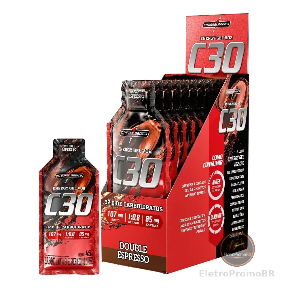 VO2 Energy Gel Double Espresso Integralmédica