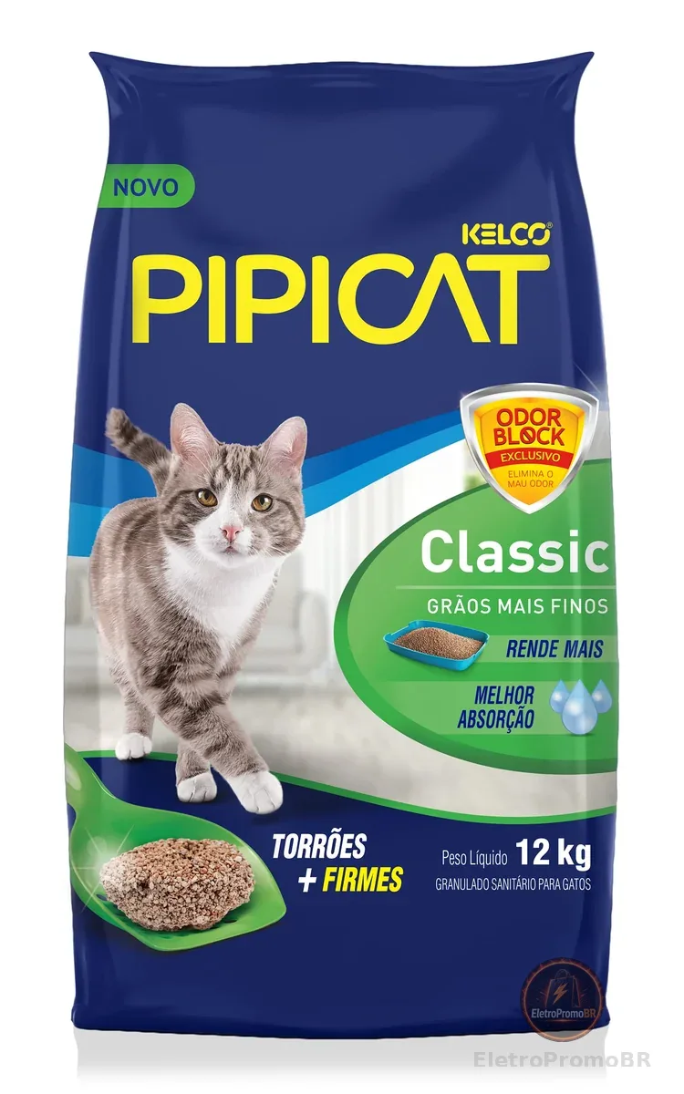 Pipicat Granulado Sanitario Classic 12 kg