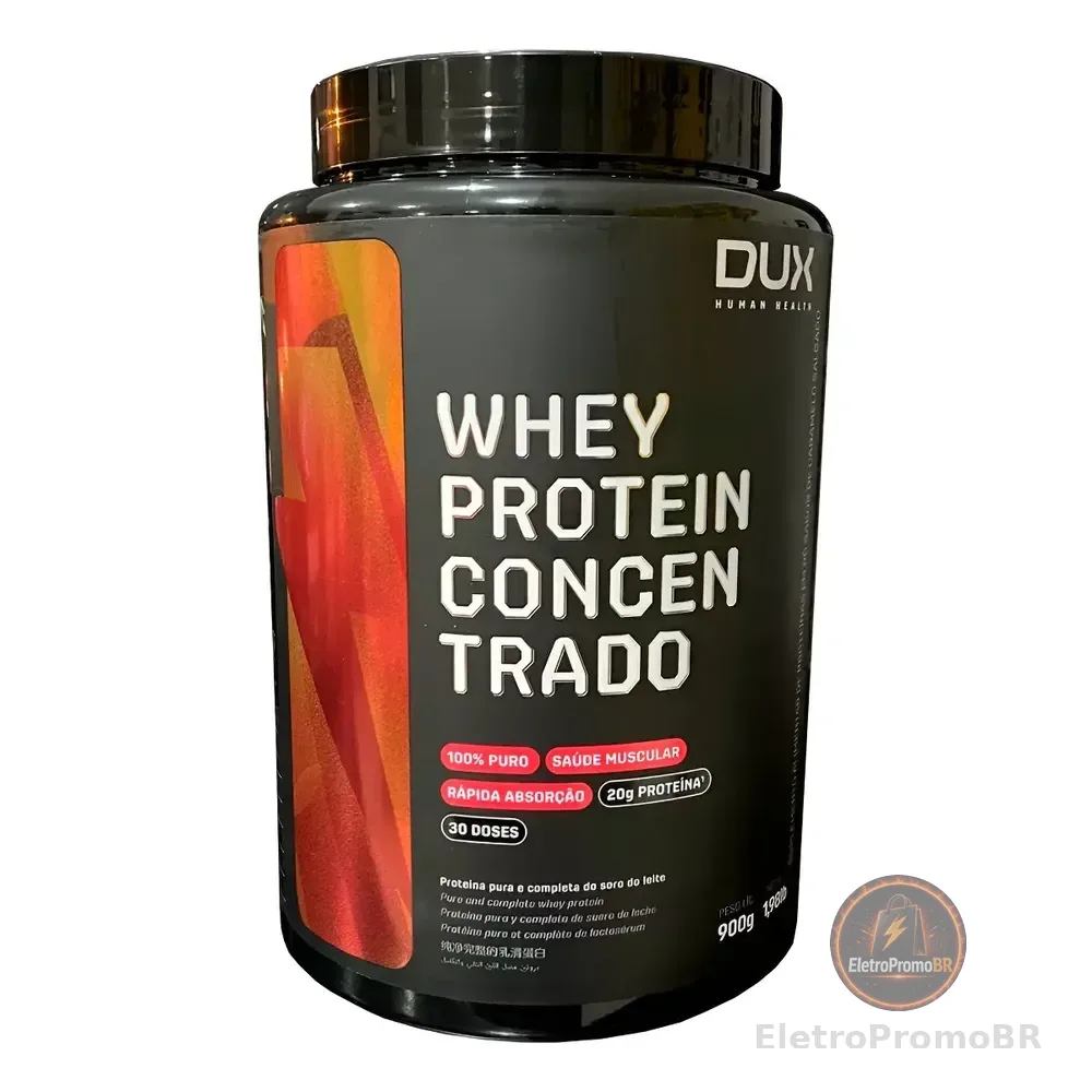 Whey Protein Concentrado 900g Dux Nutrition Sabor Butter Cookies