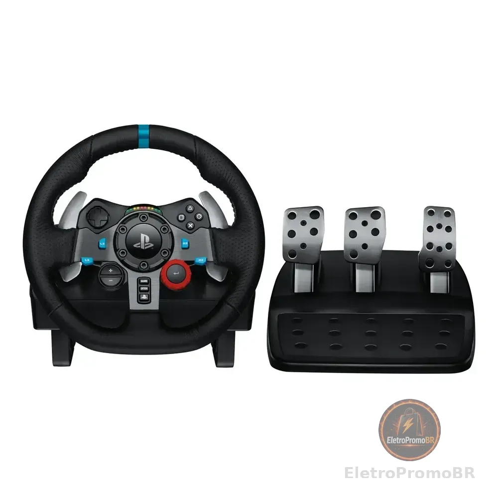 Volante Gamer Logitech G29 Driving Force para PlayStation e PC