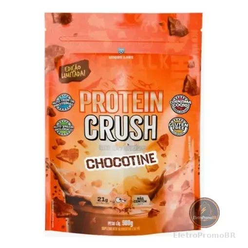Whey Protein Crush Refil 900g Chocotine Under Labz Chocotine