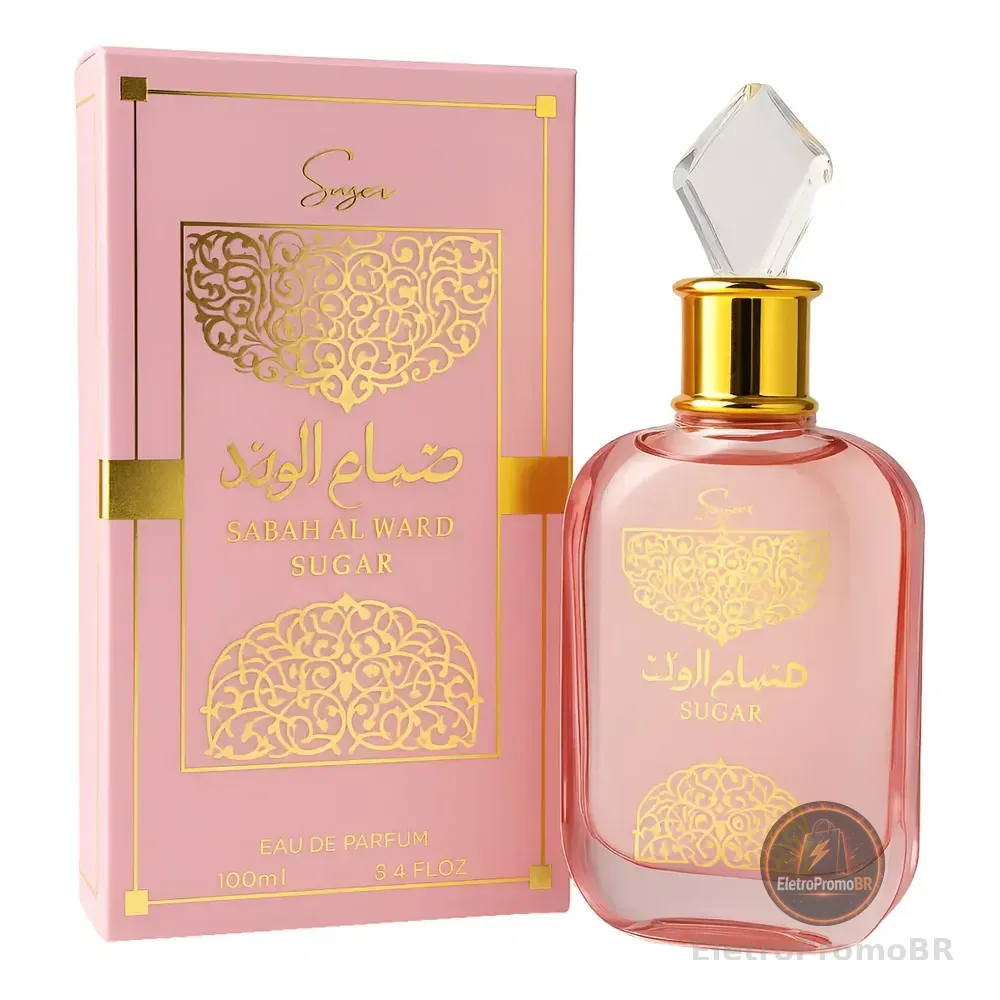 Perfume Árabe Sabah Al Ward Sugar Eau De Parfum 100 Ml