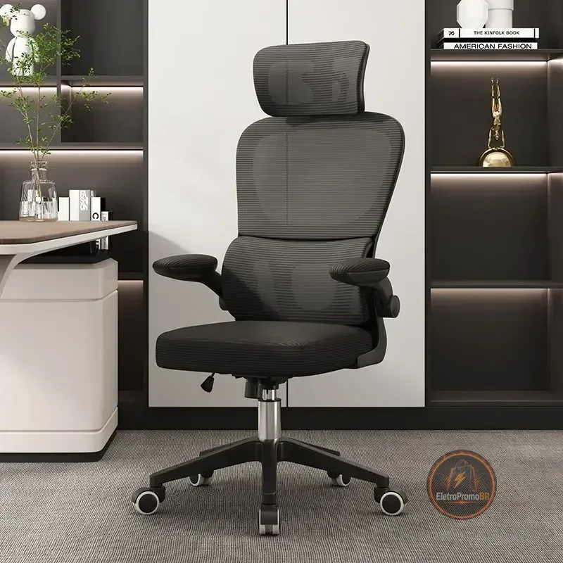 Cadeira Escritório Ergonômica Giratória com Apoio Lombar da Python Fly