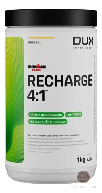 Recharge 4:1 1kg Sabores - Dux Human Health