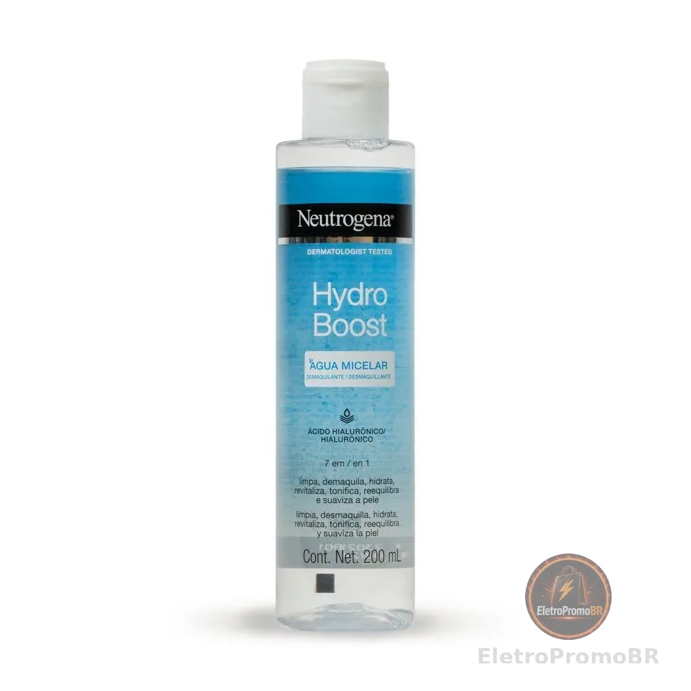 Neutrogena Água Micelar Demaquilante Hydro Boost, 200ml