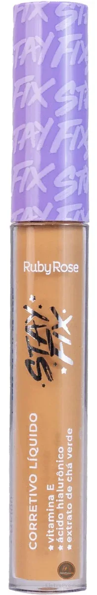 Corretivo Líquido Stay Fix - HB9125 - ME100 - RUBYROSE 3,9ml