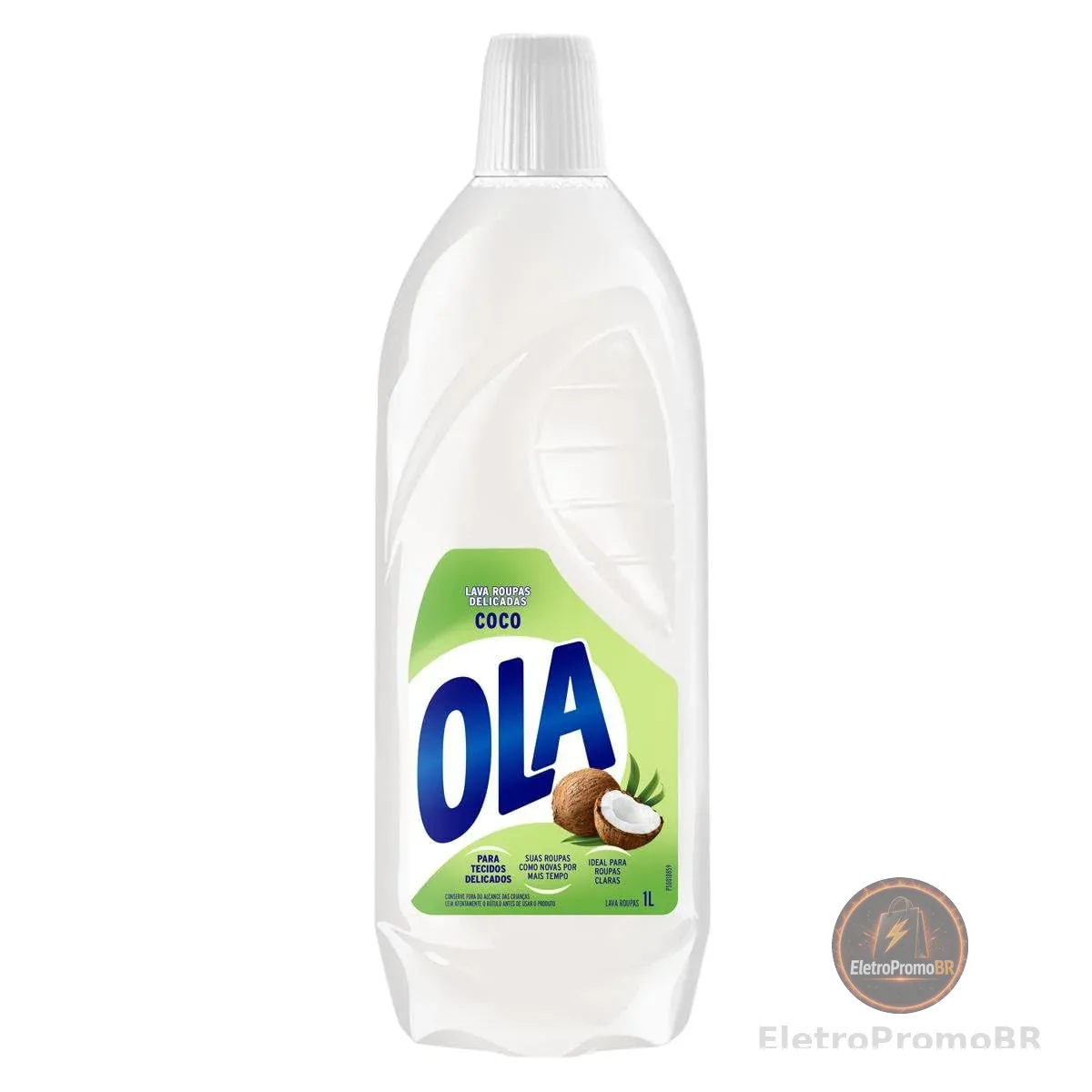 Sabão Líquido Ola Coco para Roupas Finas e Delicadas 1l