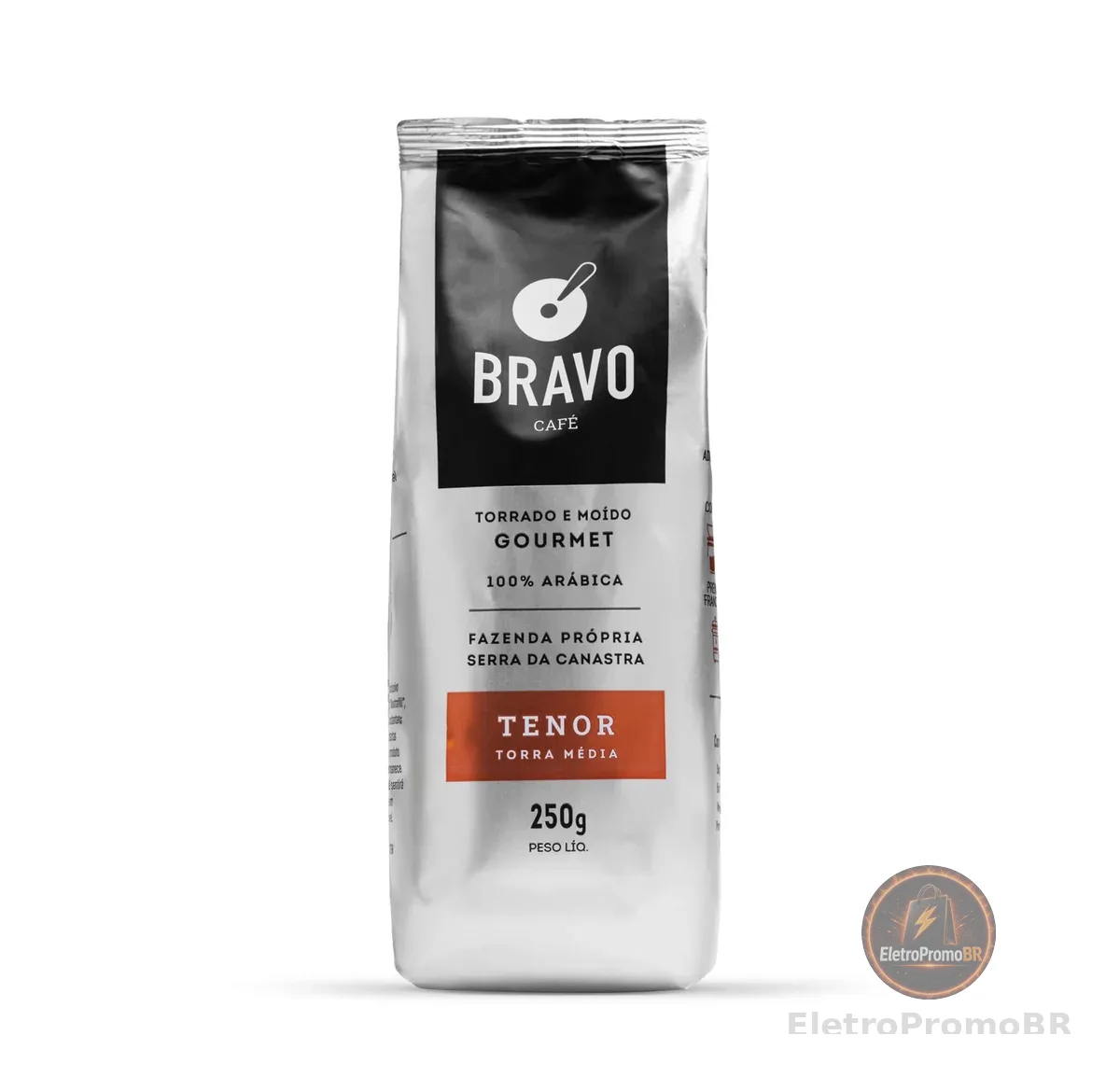 BRAVO CAFÉ TENOR MOIDO 250G