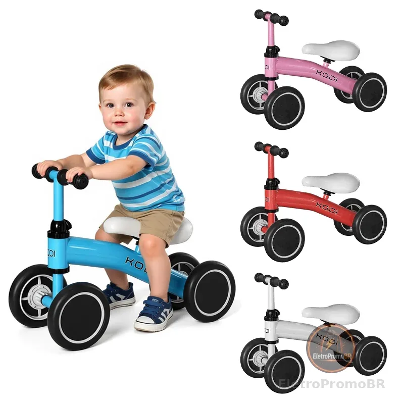 Bicicleta de Equilibrio para bebês menino Bicicleta sem pedal Brinquedo para meninos Bicicleta de equilibrio Infantil