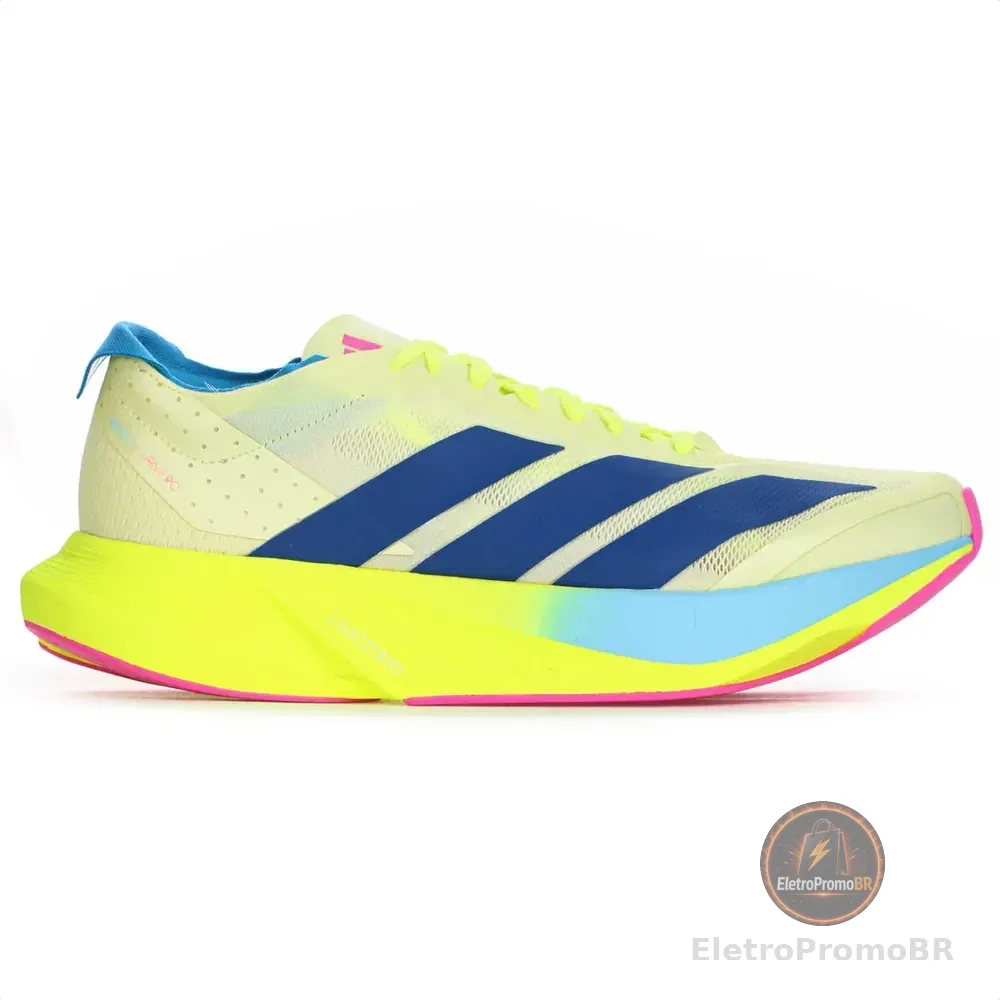 Tênis adidas Adizero Drive Rc Amarelo E Azul Aderencia Leve Amarelo 42 Br