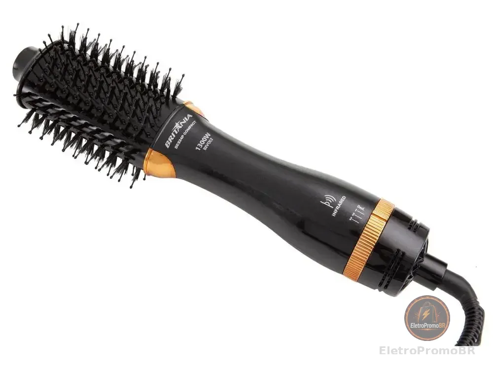Escova Secadora Britânia BES24P Compact Bivolt - Bivolt - AliExpress 6