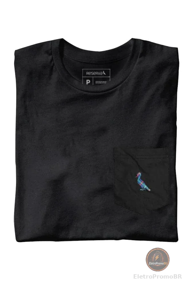 Camiseta Bolso Cb Pica-pau Xadrez Reserva