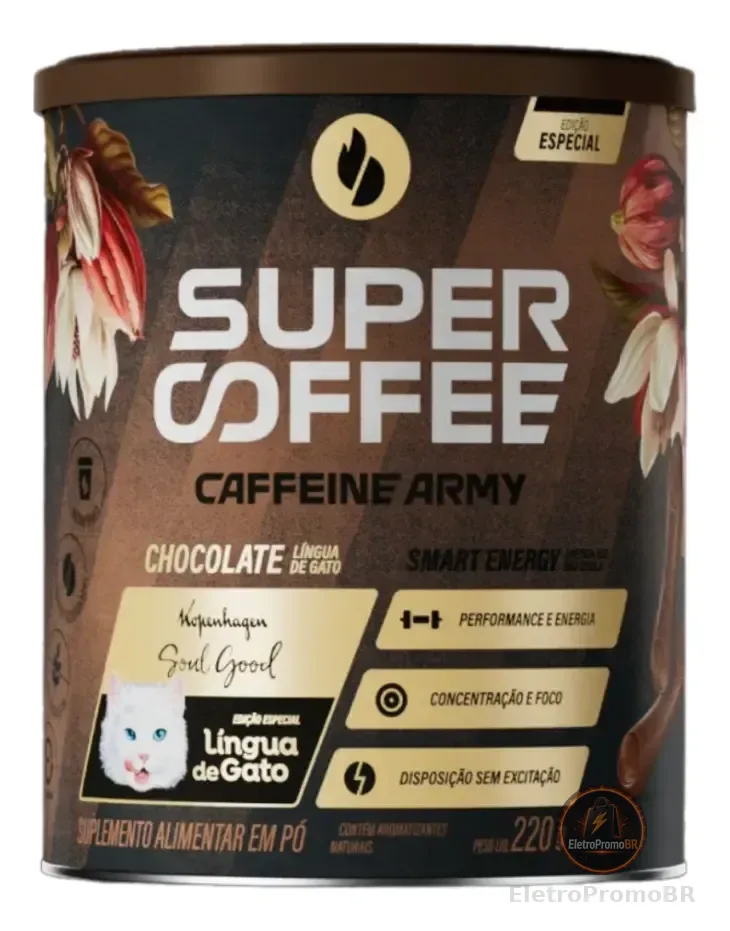 Supercoffee Lingua de Gato - Classic Size (220g) - Caffeine Army