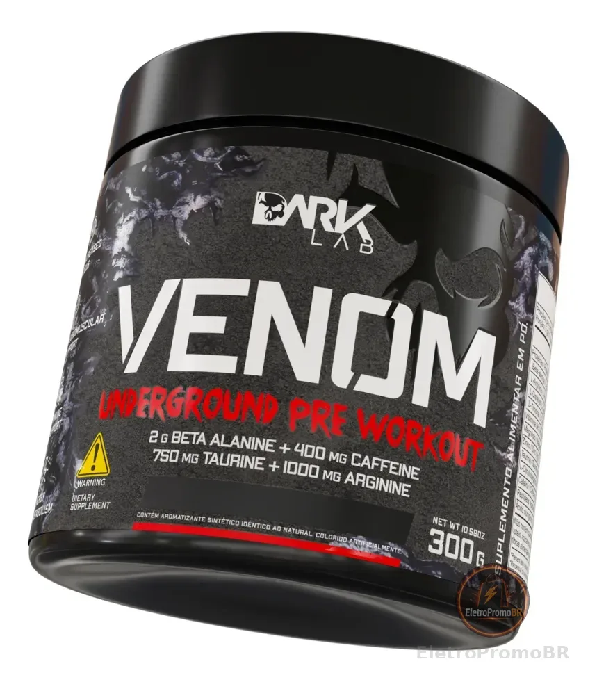 Pre Treino Venom Underground 300g Mango Loko Dark Lab