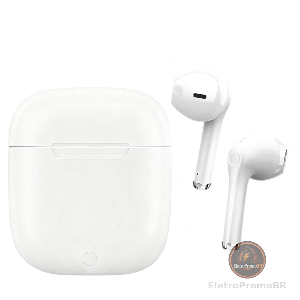 Fone de Ouvido Bluetooth, fone de ouvido sem fio Bluetooth 5.4, Cancelamento de Ruído, Bateria de 16h, Funciona em Todos os Celulares e Notebooks (Branco4)