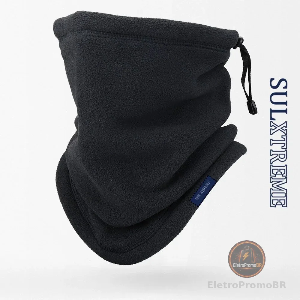 Gola Touca Balaclava Cachecol Fleece Soft Pescoço Para Frio Vento Motociclista Unissex Sulxtreme
