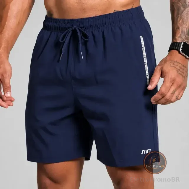 Bermuda Masculina Tactel Short Academia Treino Plus Size G3