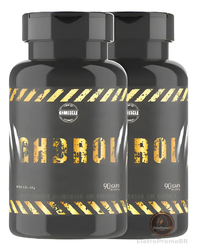 2 Gh Drol - Potencializador Muscular De Crescimento Sem Sabor