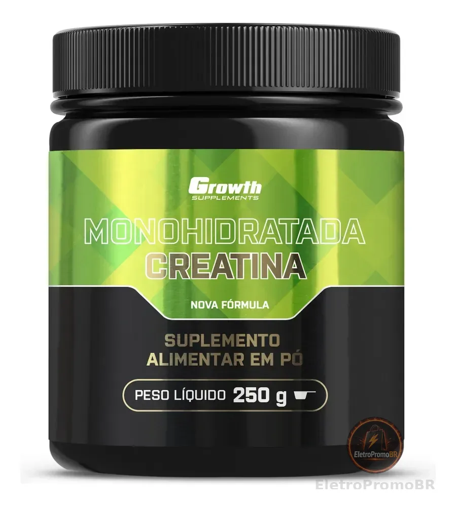 Creatina Monohidratada 250g Growth Supplements - Sem sabor em Pó