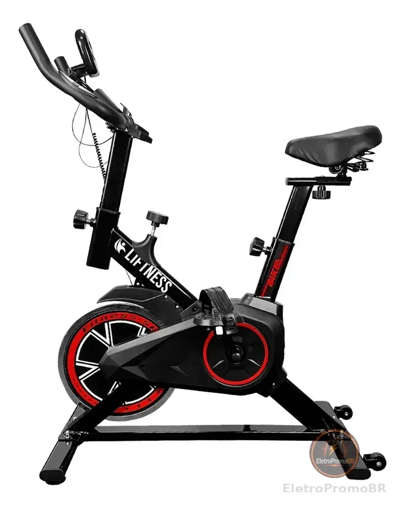 Bicicleta Ergométrica Profissional Spinning X11 Em Aço Carbono Suporta Até 120kg - Liftness