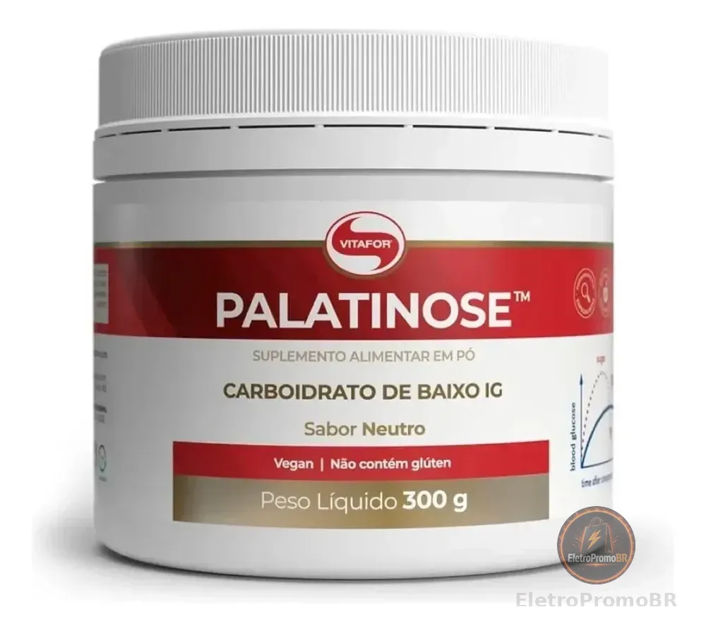 Palatinose Vitafor Vegano 300g Sabor Neutro