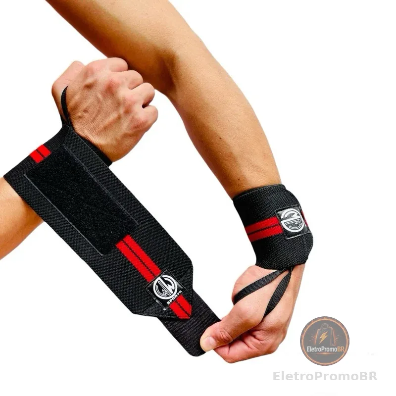 Munhequiera Protetor De Punho Profissional Crossfit e Academia