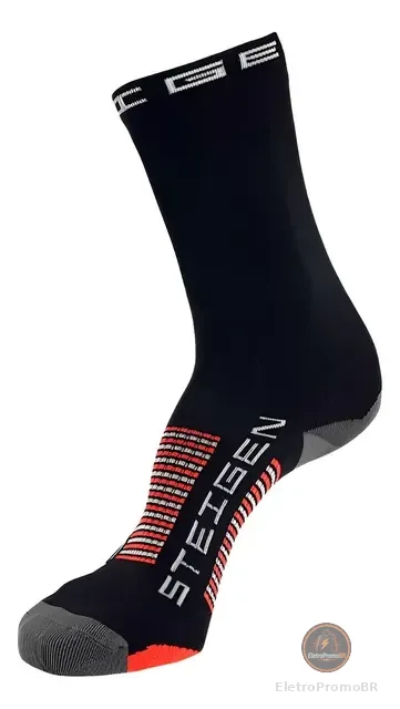 Meia Steigen Cano Alto Para Corrida Running Esportes