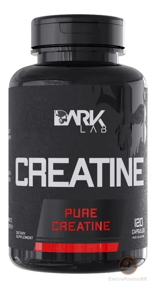 Creatina Monohidratada Pura 120 cápsulas Dark Lab