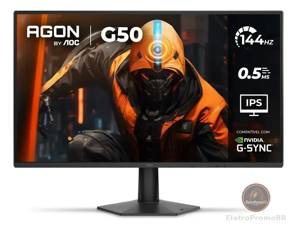 Monitor Gamer AOC AGON G50 27" 144Hz 0,5ms 27G50F