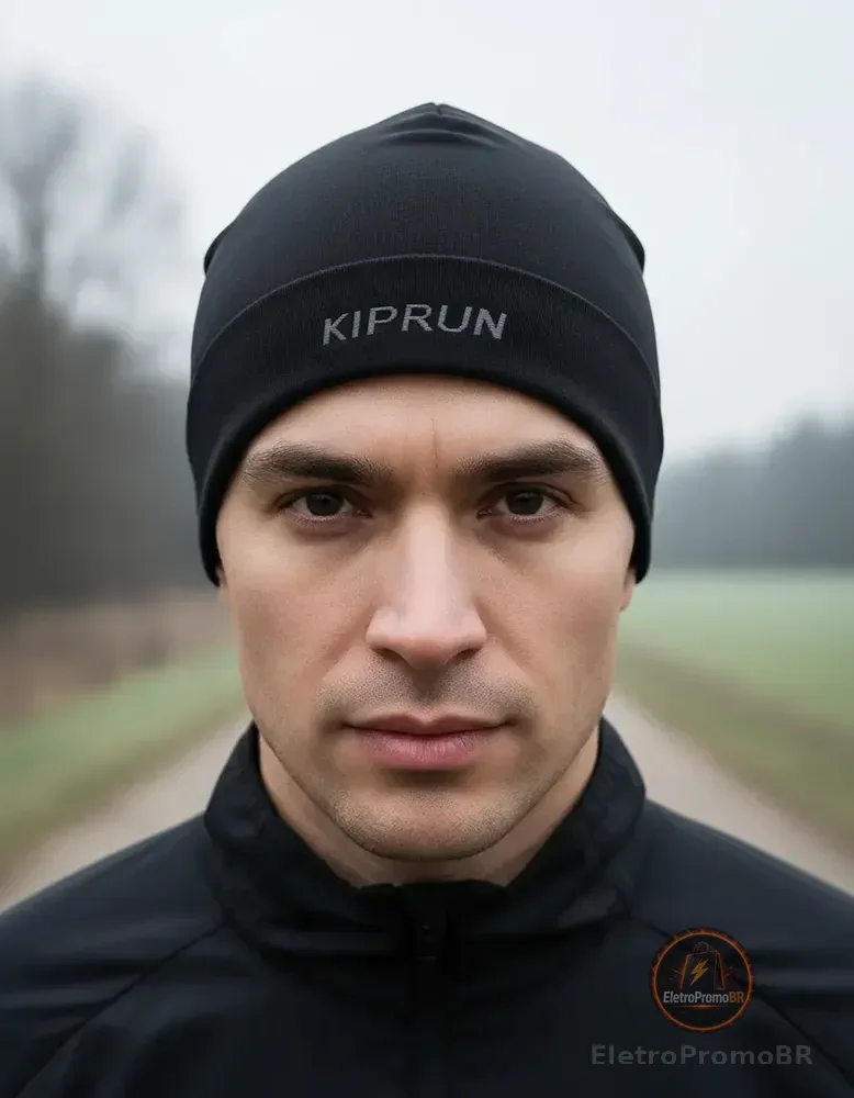 Gorro Touca Térmica Para Corrida Kiprun Kalenji Original Preto Único