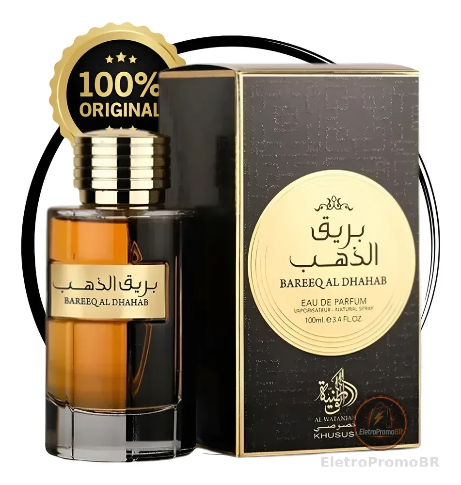 Perfume Árabe Al Wataniah Bareeq Al Dhahab 100ml Eau De Parf