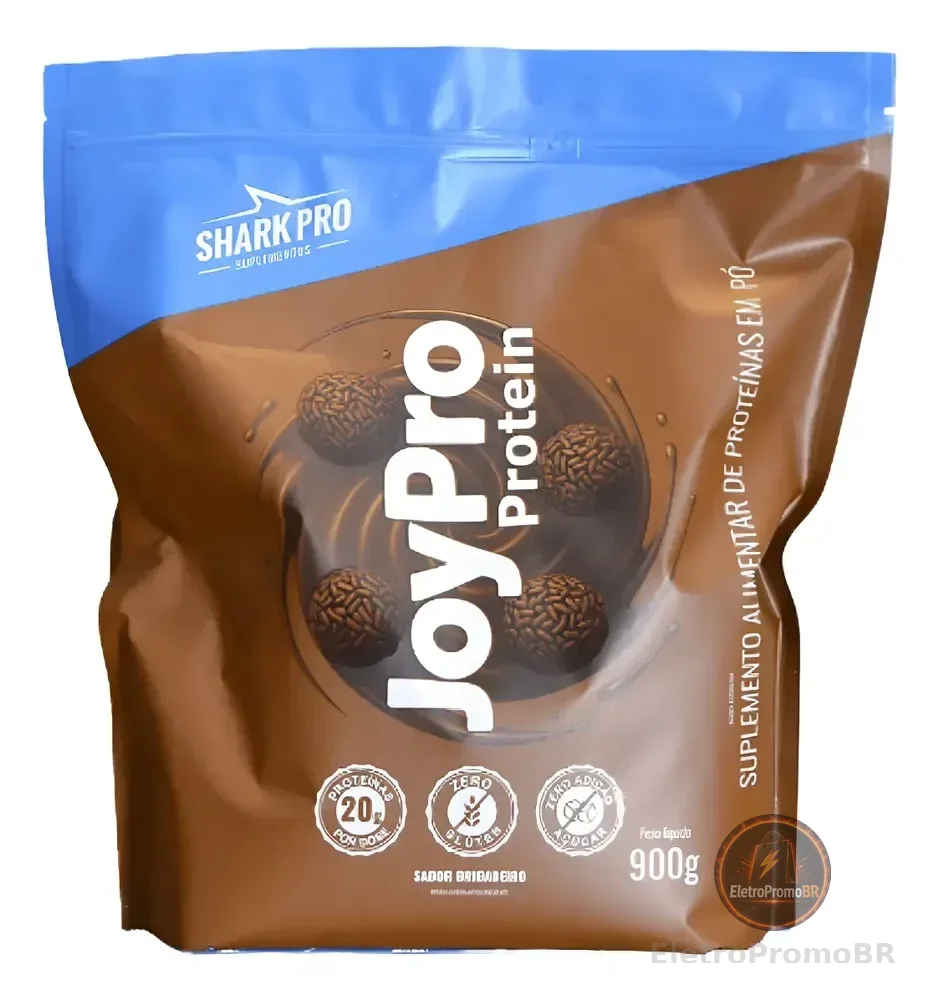 Whey Joypro Protein Sabor Brigadeiro X 900g sharkpro
